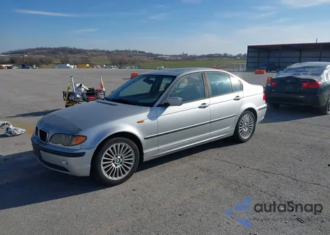 2004 BMW 325Xi from USA, damaged, VIN WBAEU33454PF62046